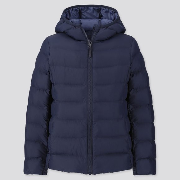 Uniqlo Girls Light Warm Padded Parka - Picture 2 of 6